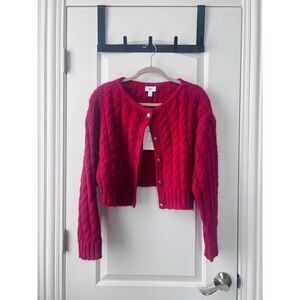 GAP x Cult Gaia Cropped Cardigan